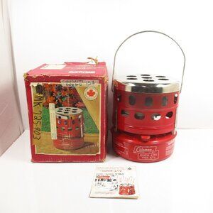 Vintage January 1980 Coleman Quick-Lite Heater Model 518C & Instruction & Box